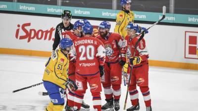 Швеция не без труда обыграла Чехию на домашнем этапе Евротура