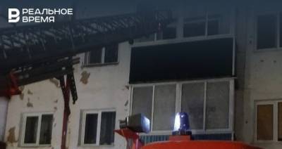 Татарстанец попал в больницу после пожара в его квартире