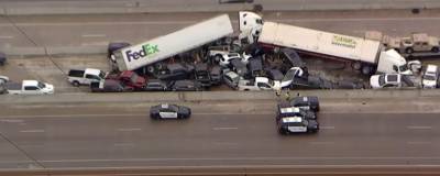 Шесть человек погибли и 65 пострадали в ДТП с участием 130 машин в Техасе