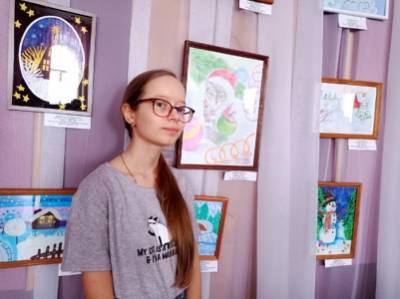 Юная кунгурячка Карина Докшина - призер всероссийского конкурса рисунков