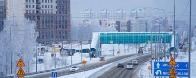 В Иркутске на Байкальском тракте открыли новый надземный пешеходный переход