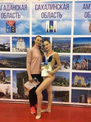 Сахалинка Дарья Парфентьева заняла первое место на чемпионате ДФО по художественной гимнастике