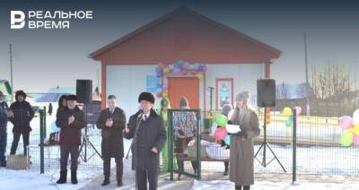 В Мамадышском районе открыли модульный фельдшерско-акушерский пункт