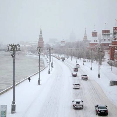 Снегопад в Москве будет сопровождаться метелью, снежными заносами и накатами