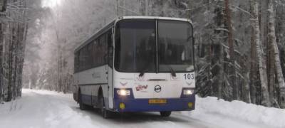 Автобусы из Петрозаводска в Сортавалу через Олонец будут ходить реже