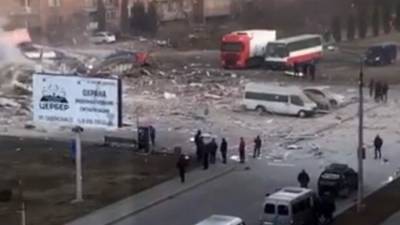 После взрыва супермаркета во Владикавказе под завалами могут быть люди