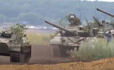 Где ещё служат танки первых серий: на кадры попали Т-72А и Т-72АВ
