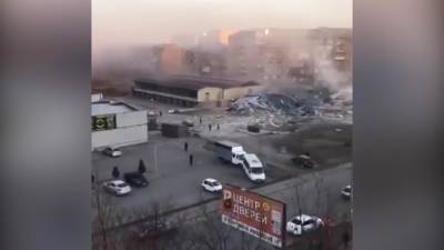 Спасатели нашли человека на месте взрыва во Владикавказе