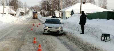 В Карелии водитель сбил пешехода-нарушителя