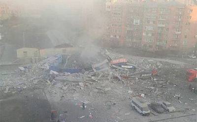По меньшей мере один человек пострадал в результаты взрыва в супермаркете во Владикавказе