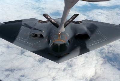 В США на фото с бомбардировщиком показали “конец света”