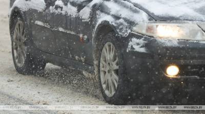 Сильный ветер и снегопад - на дорогах Могилевской области объявлен план "Погода"