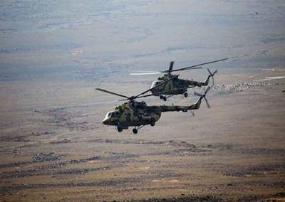 Вертолетный десант бойцов ЧВК «Вагнер» и захват погранперехода