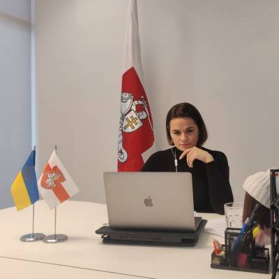 Тихановская хочет встретиться с руководством Украины: оппозиционерка обратилась к депутатам