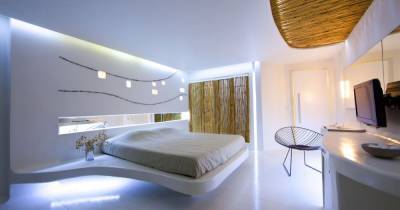 Спальня в стиле хай-тек – удобство современности