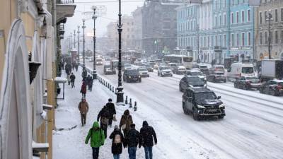 В Петербурге предупредили о морозе до –13°С