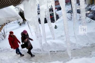 Жителей Казани ожидает однодневное потепление перед морозами