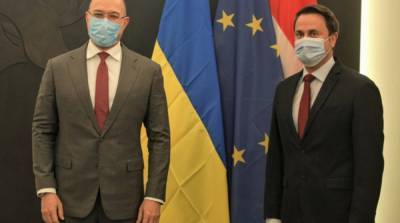 Шмыгаль рассказал о планах сотрудничества Украины с Люксембургом