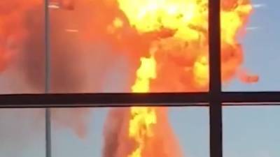 Момент разрушительного взрыва в супермаркете во Владикавказе попал на видео