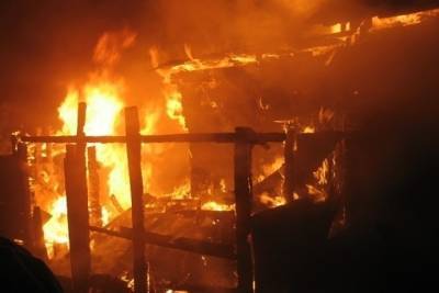 Неисправный газовый котёл уничтожил дом в Приморском районе