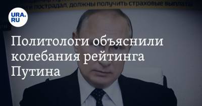 Политологи объяснили колебания рейтинга Путина