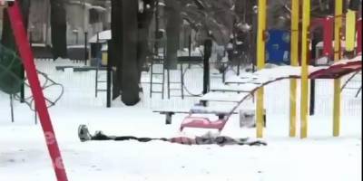 Соломенском районе Киева мужчина подорвал себя на гранате неподалеку от детского садика - ТЕЛЕГРАФ