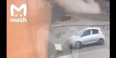 Взрыв во Владикавказе 12.02.2021 - момент взрыва попал на камеру, видео - ТЕЛЕГРАФ