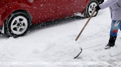 Субботники по уборке снега пройдут в Минске 13 февраля