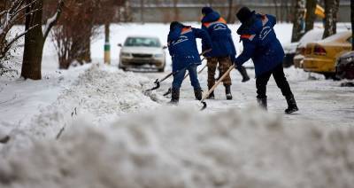 Собянин поблагодарил сотрудников коммунальных служб за работу во время снегопада