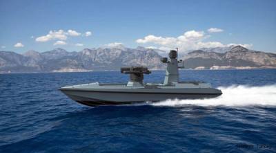 ВМС Турции спустили на воду свой первый многофункциональный катер-дрон