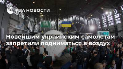 Новейшим украинским самолетам запретили подниматься в воздух