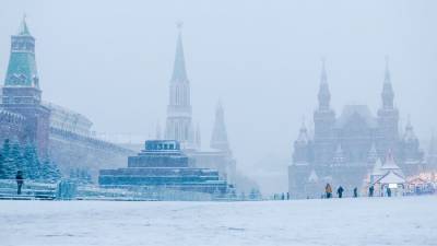 Метель и до 15 градусов мороза ожидается в Москве в субботу