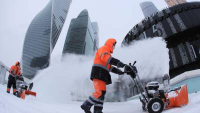 С начала снегопада в Москве выпало свыше 65% месячной нормы осадков