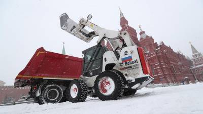 Более 65% месячной нормы осадков выпало в Москве с начала снегопада