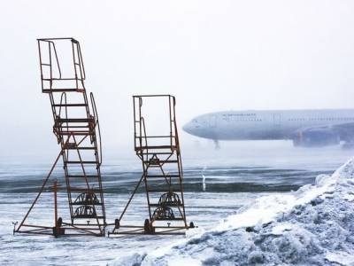 В аэропортах Москвы задержаны более 30 рейсов на фоне снегопада