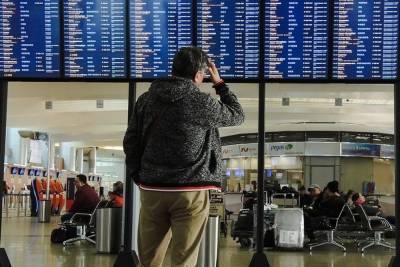В аэропортах Москвы из-за снегопада задержаны более 50 рейсов