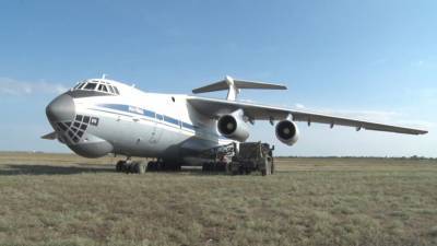 Экипажи самолетов Ил-76 провели летные учения в Тверской области