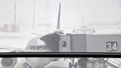 В аэропорту Симферополя из-за непогоды задерживаются рейсы