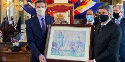 Украденная картина из Франции стоимостью 1,5 млн евро, которую нашли в Украине, вернулась в музей