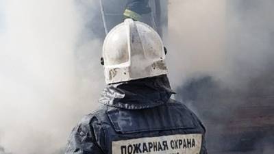 Труп извлекли из-под завалов горевшего ангара в Калужской области