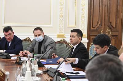 Зеленский назначил заседание СНБО для принятия жестких решений