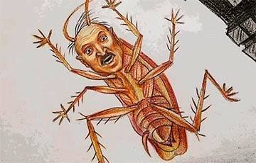 Таракана по имени Лукашенко скормят рептилиям
