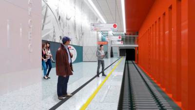 Власти Москвы рассказали о ходе строительства станции БКЛ у метро "Давыдково"