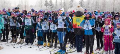 Морозы помешали Карелии поставить рекорд по числу участников "Лыжни России"