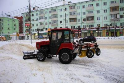 За сутки с улиц Рязани убрали более 6 тысяч кубометров снега