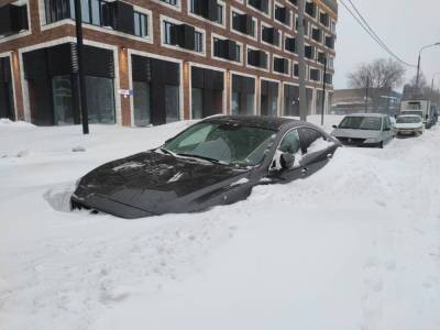 Сильнейший снегопад за десятки лет: Москву замело снегом