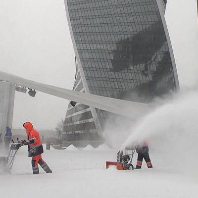 Около трех дней потребуется для уборки дорог от снега в Москве