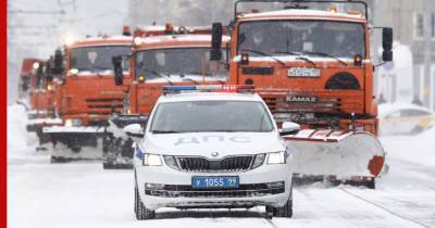 Москвичей предупредили о возможном перекрытии улиц из-за уборки снега