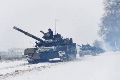 В Подмосковье прошли маневры гвардейской танковой армии ЗВО