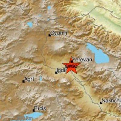 Разрушений в результате землетрясения в Армении нет